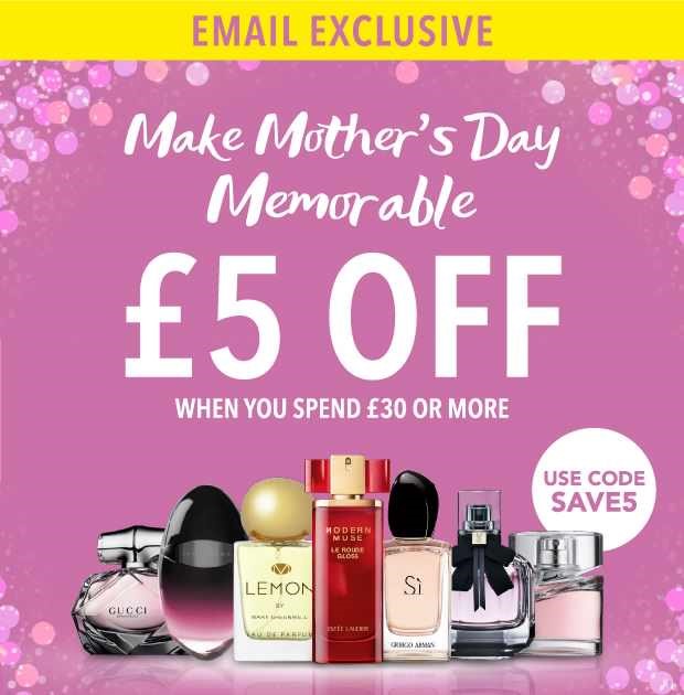 The Fragrance Shop – Special Offers for Mothers Day !!