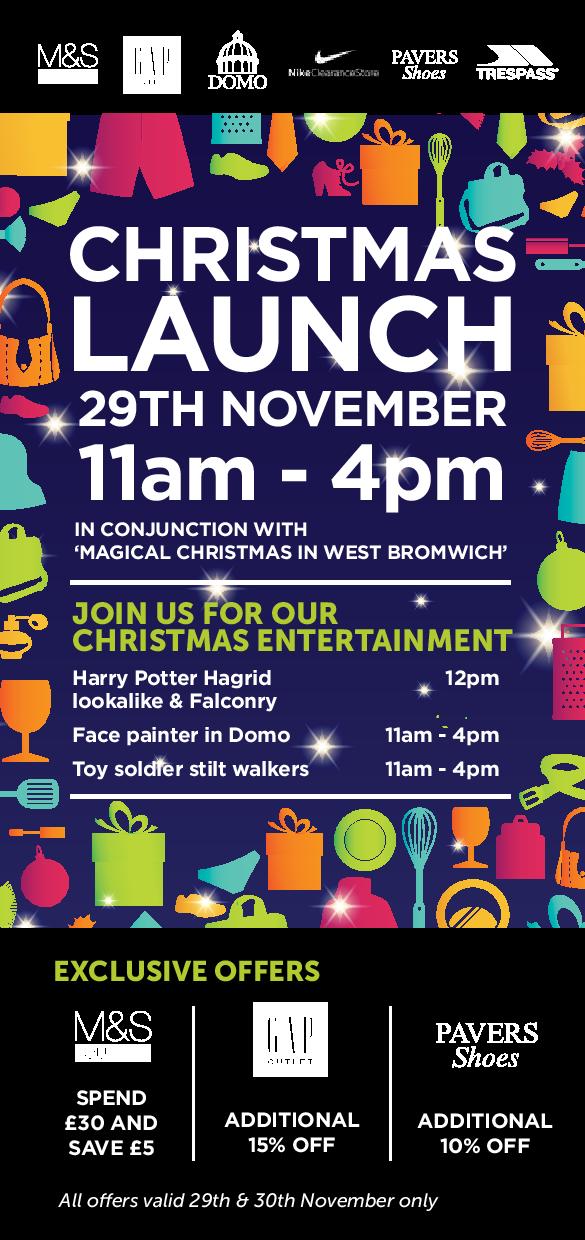 Magical Christmas in Astle Retail Park, West Bromwich on 29th November 2014